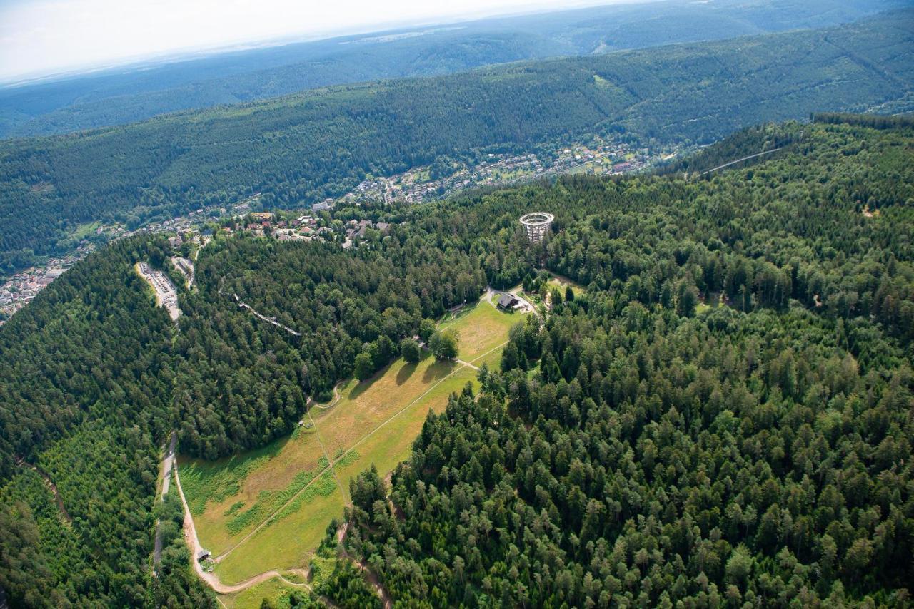 Gastehaus Kuhnle Leilighet Bad Wildbad Eksteriør bilde